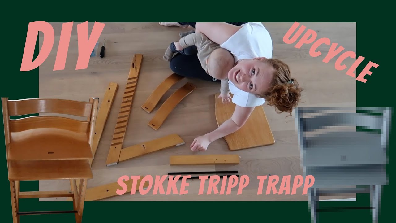 STOKKE DIY. Я перерабатываю старый стул Tripp Trapp Stokke!