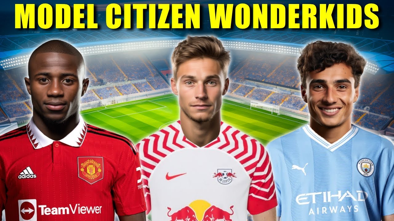 The Career of 5 Model Citizen Wonderkids | FM24 Experiment