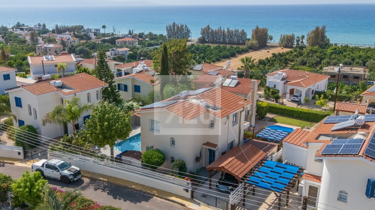 Stunning detached villa in Argaka with sea views for sale  Ref 3088