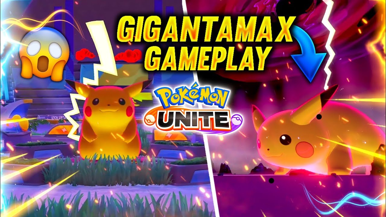 Gigantamax Pikachu Mode🔥😍|Pokemon Unite Hindi Gameplay|