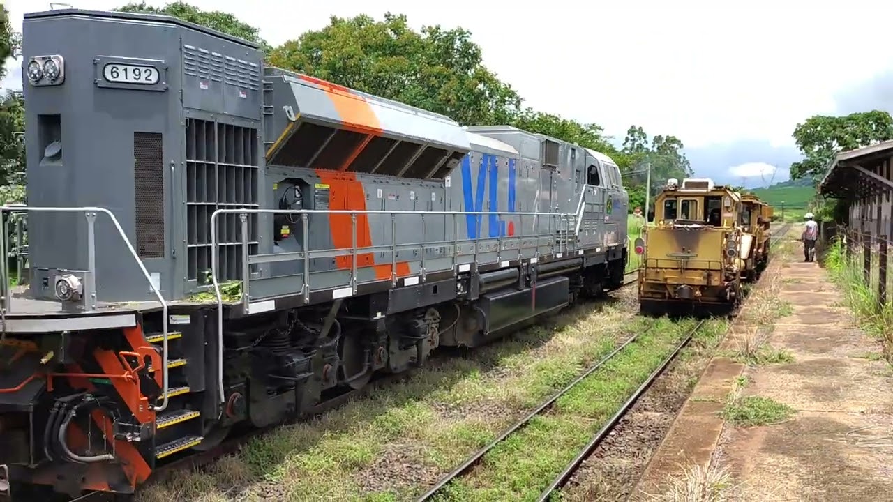 Trem VLi PJ 1556 carregado passando por Cravinhos SP. 31/01/2026.