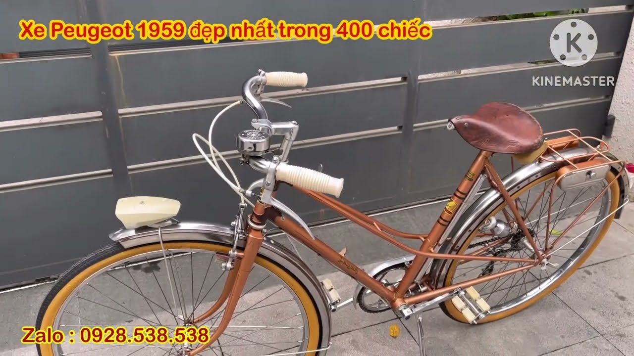 Siêu phẩm HIẾM gặp nhất Việt Nam trong giới sưu tầm xe đạp Peugeot zin bản - không còn chiếc thứ 2