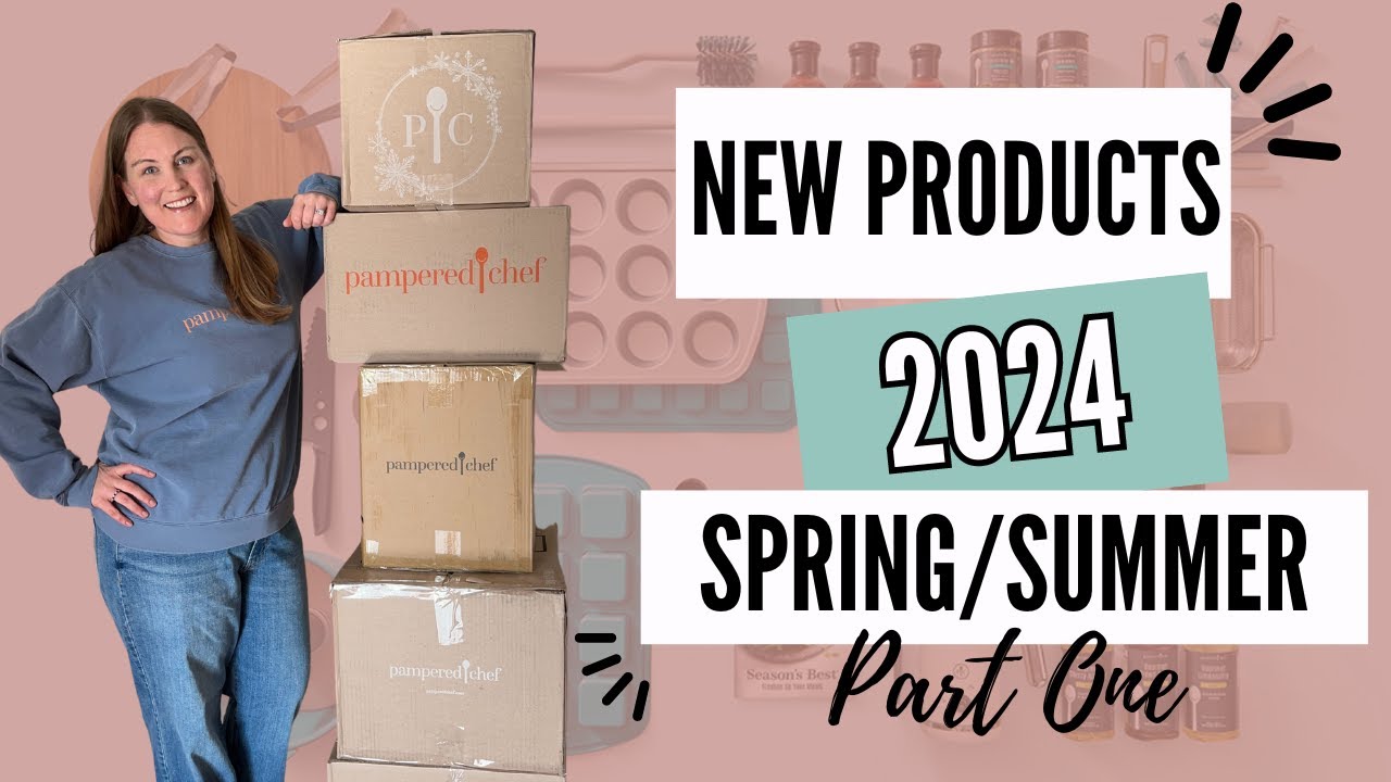 Pampered Chef Spring 2024 New Products Part 1