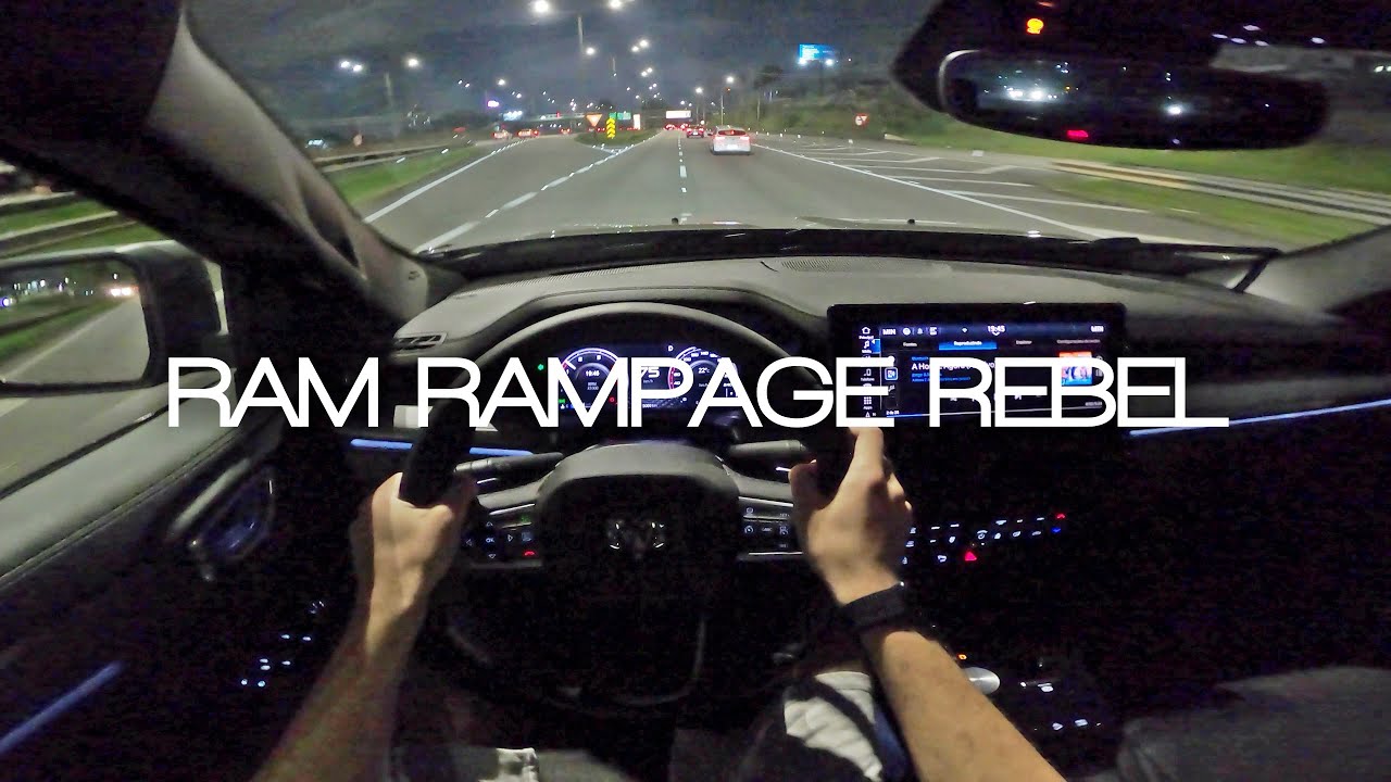 POV (Night) Drive | RAM Rampage Rebel 2.2 Diesel 2025