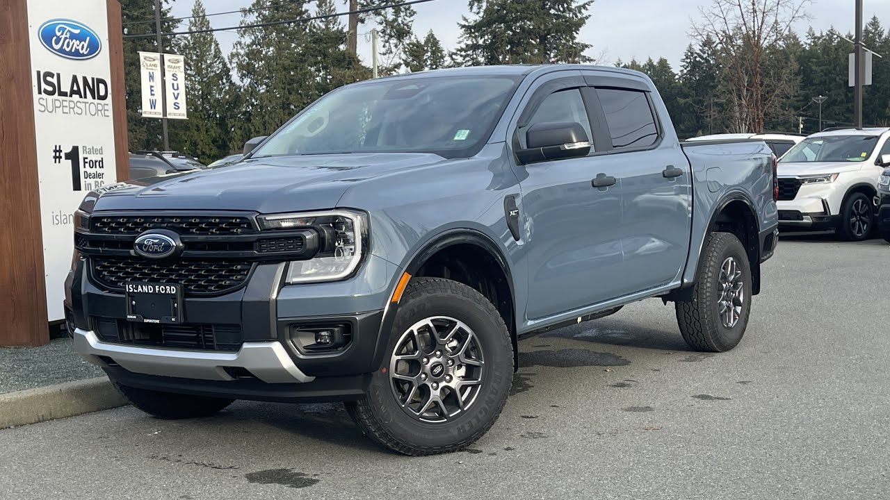 2024 Ford Ranger XLT Trailer Tow Package,  Sport Appearance pkg + Review | Island Ford