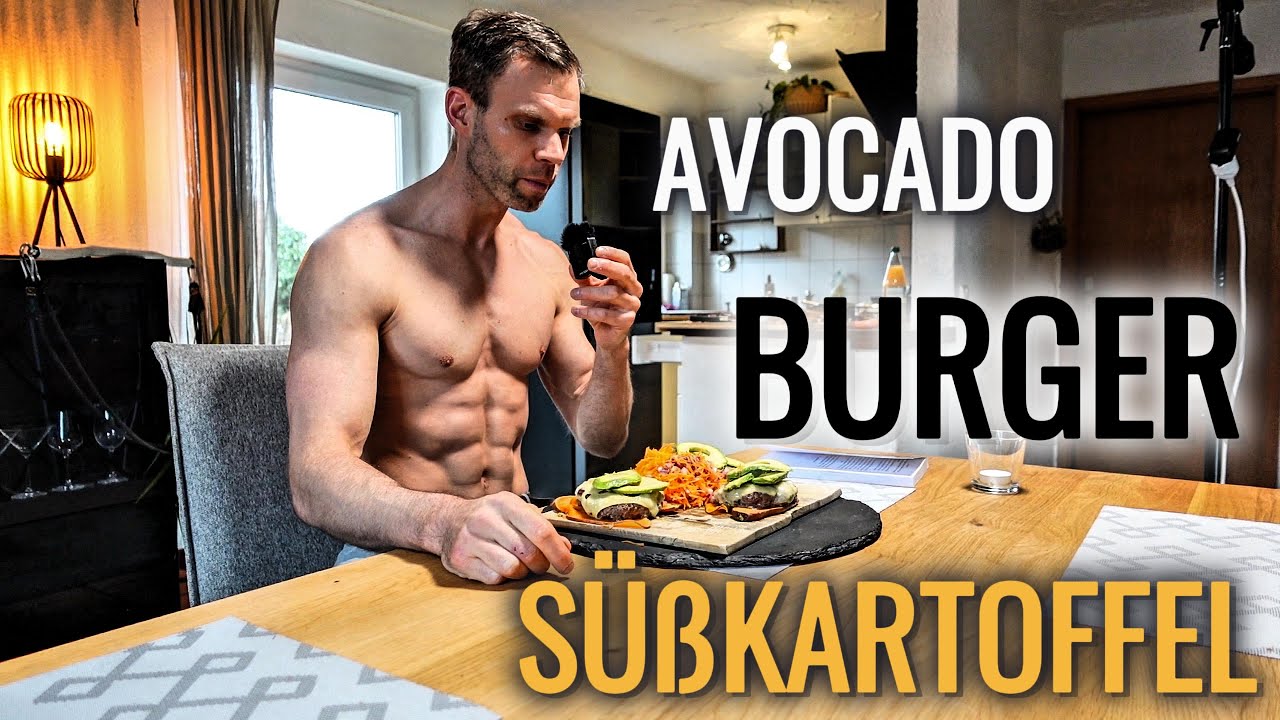 Süßkartoffel Avocado Burger - Shredded-Burger