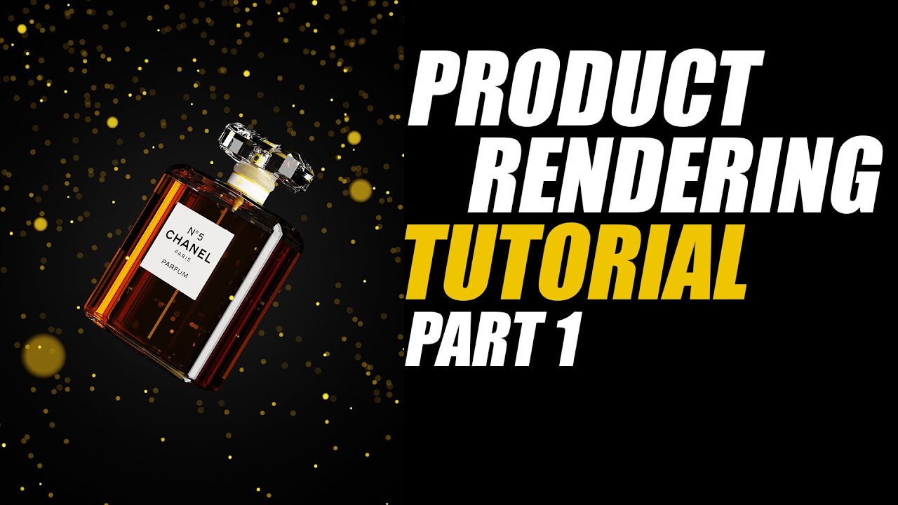 Blender perfume product mockup tutorial | Part 1: Modeling