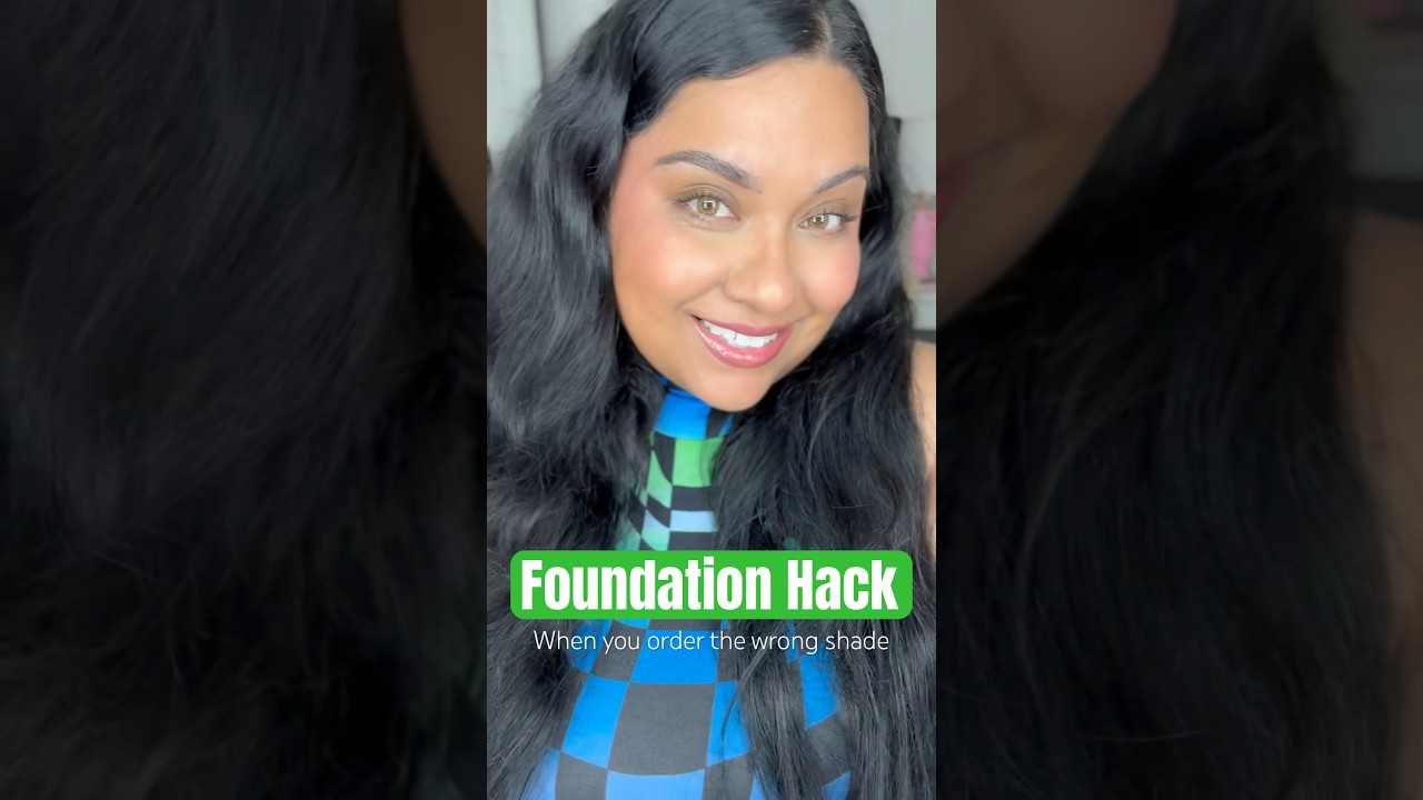 Just a quick blend and some concealer to brighten :) 