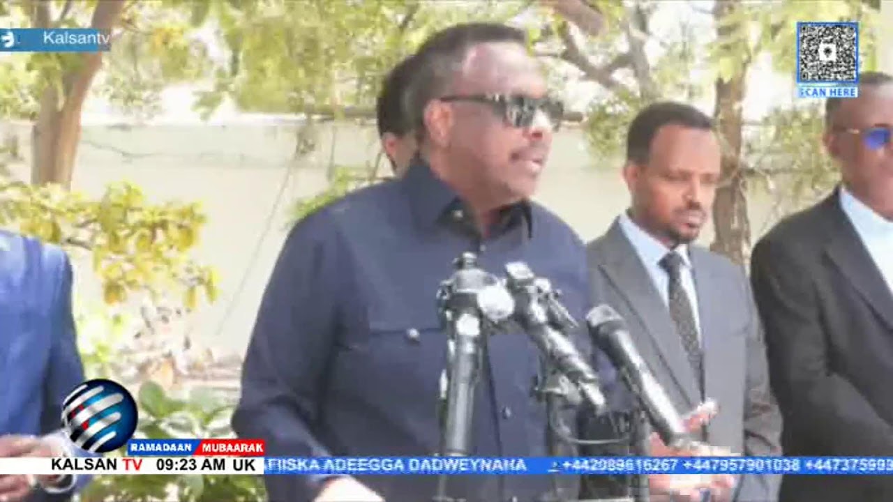 Toos: Wasiiro ka tirsan XFS oo ka warbixinaya xaaladda dalka Soomaaliya.