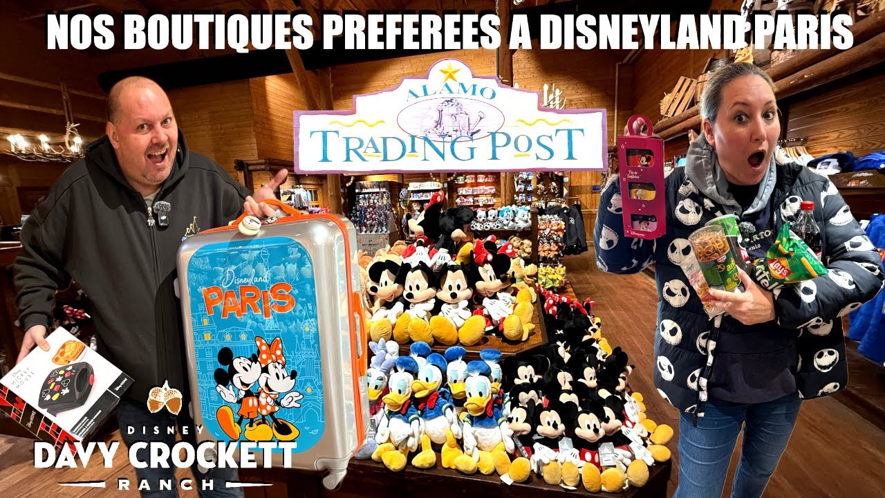 NOS BOUTIQUES PREFEREES EPISODE 2 ALAMO TRADING POST A DISNEYLAND PARIS
