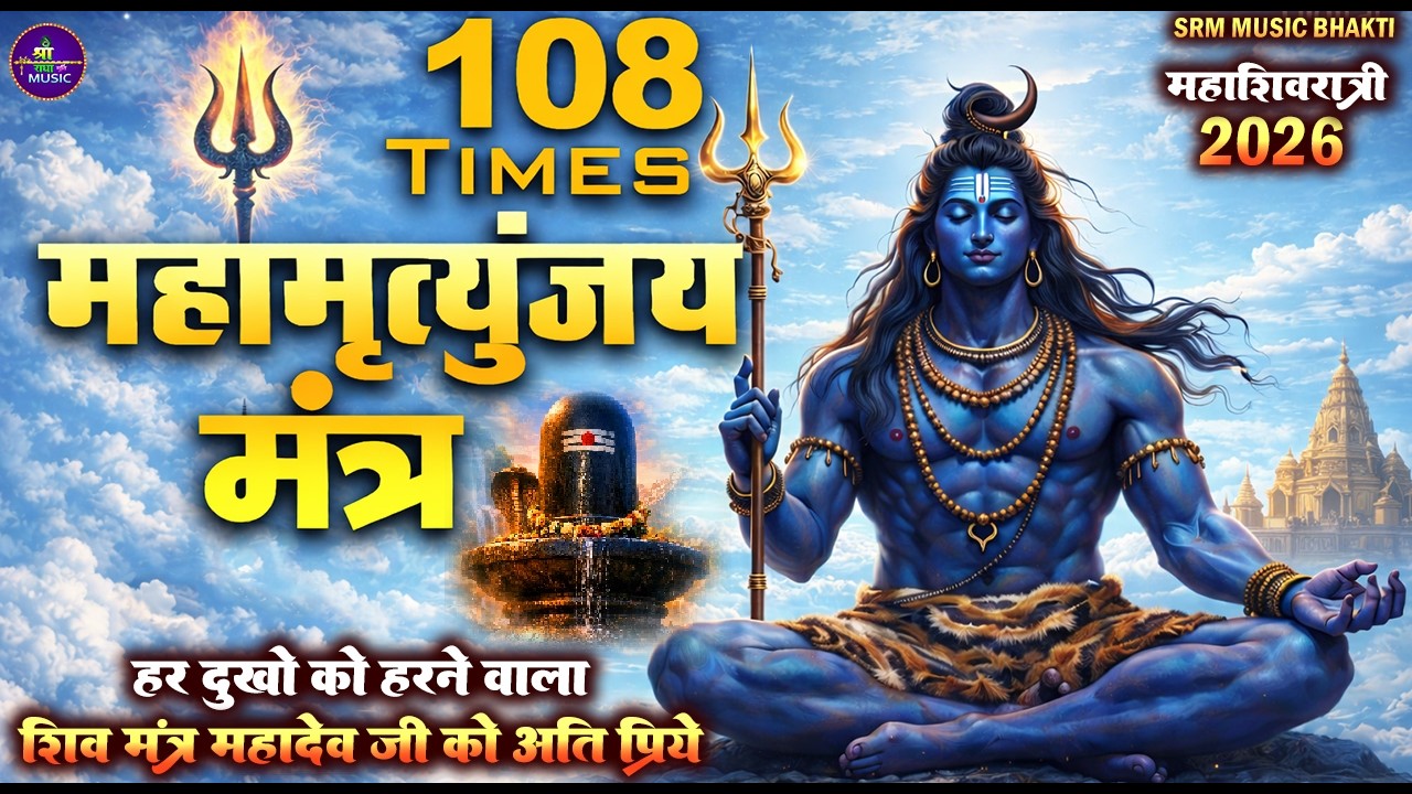 LIVE: महाशिवरात्रि 2026 विशेष | महामृत्युंजय मंत्र | ॐ नमः शिवाय धुन | कर्पूर गौरम | Shiv Mantra