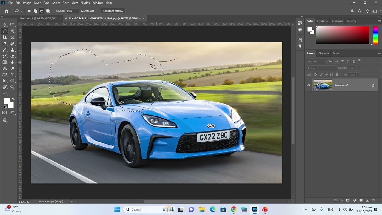 How to Use the Lasso Tool in Adobe Photoshop #adobe #photoshop #graphics #adobe_photoshop_tutorial