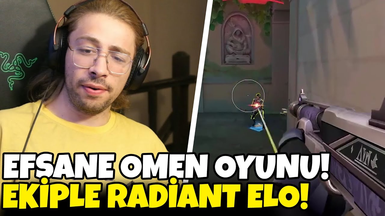 CombatRy'den EFSANE OMEN OYUNU! EKİP İLE RADİANT ELO VALORANT