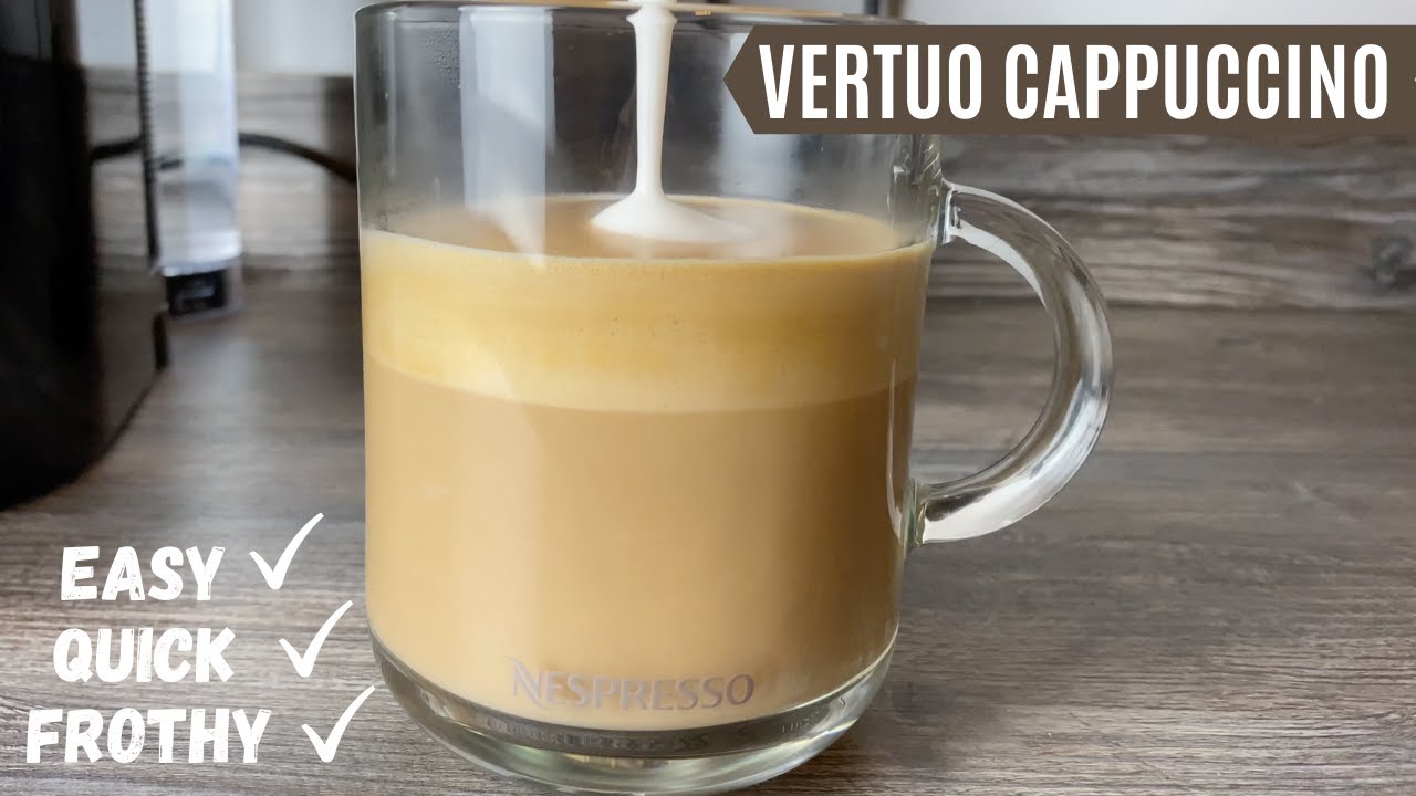 Как приготовить капучино с Nespresso Vertuo и капучинатором Aeroccino | Рецепт VertuoLine