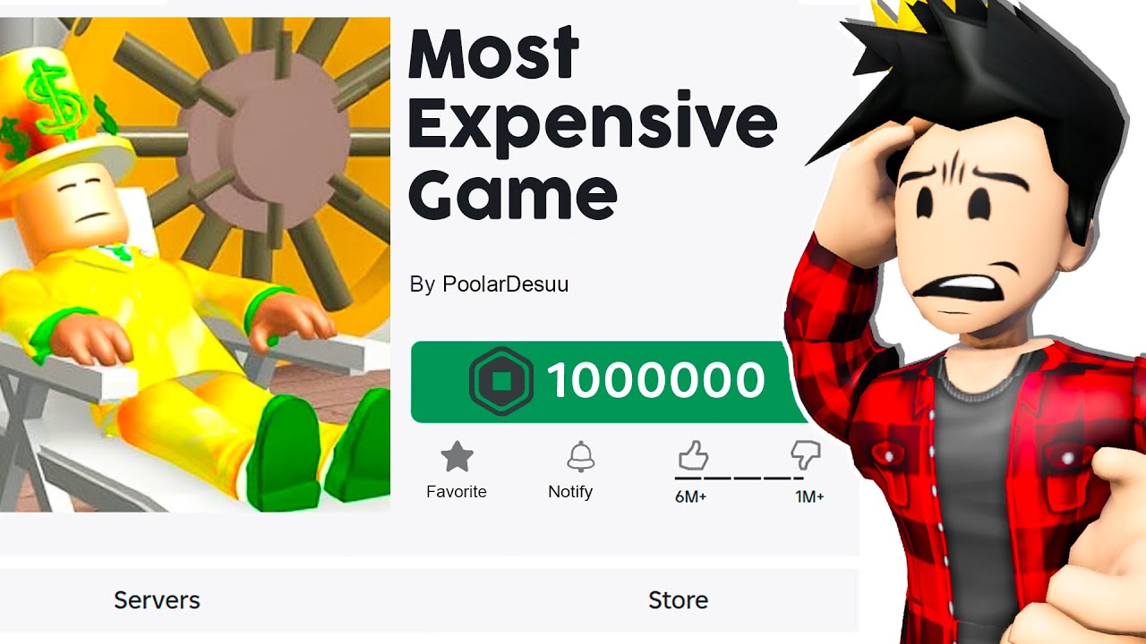 I Played the Most Expensive Games in Roblox! 😎🤑