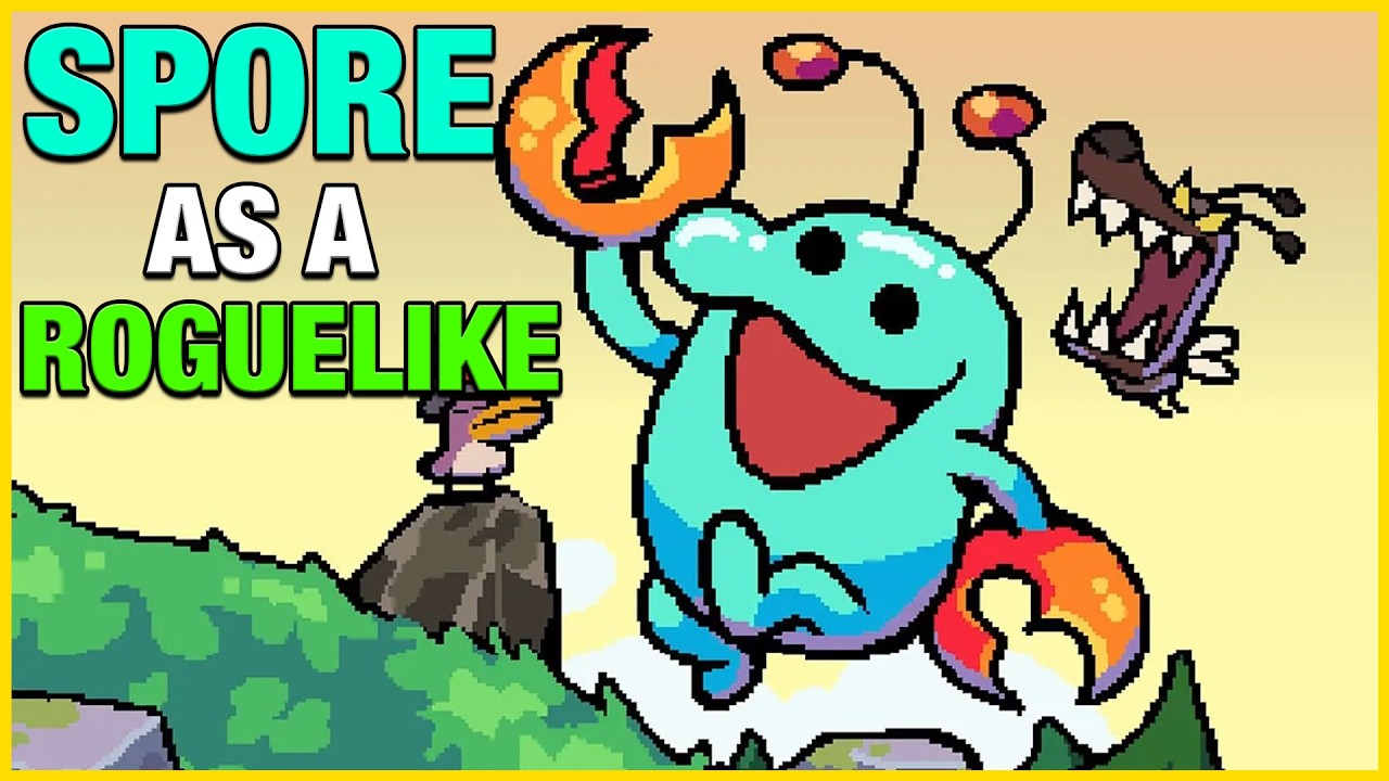 Spore, But It's A Roguelike - Everything Crab Demo