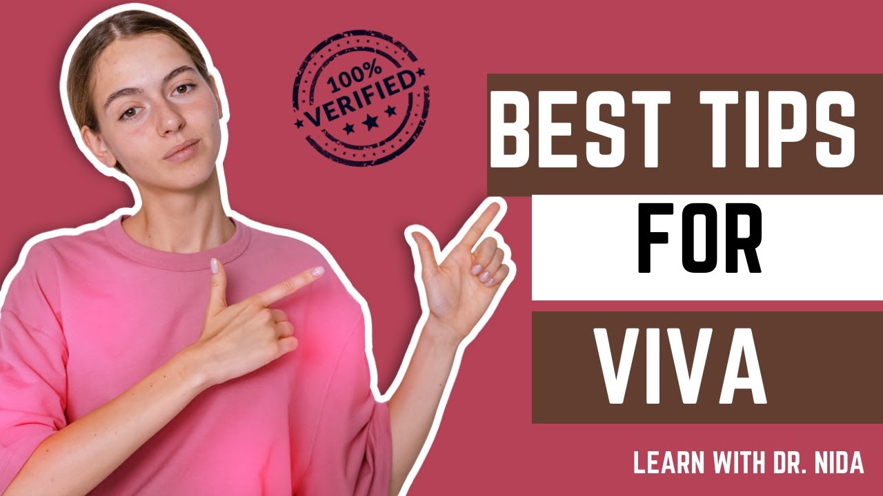Viva Tips | Best Tips For Viva Exams | Tips For Viva | How To Present Yourself In Viva