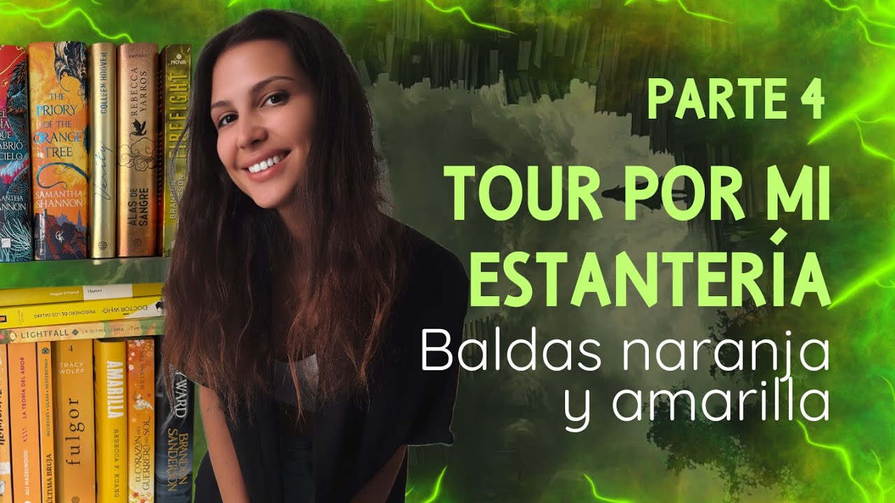 📚 TOUR POR MIS ESTANTERÍAS parte 4 – BALDAS NARANJA Y AMARILLA🧡💛