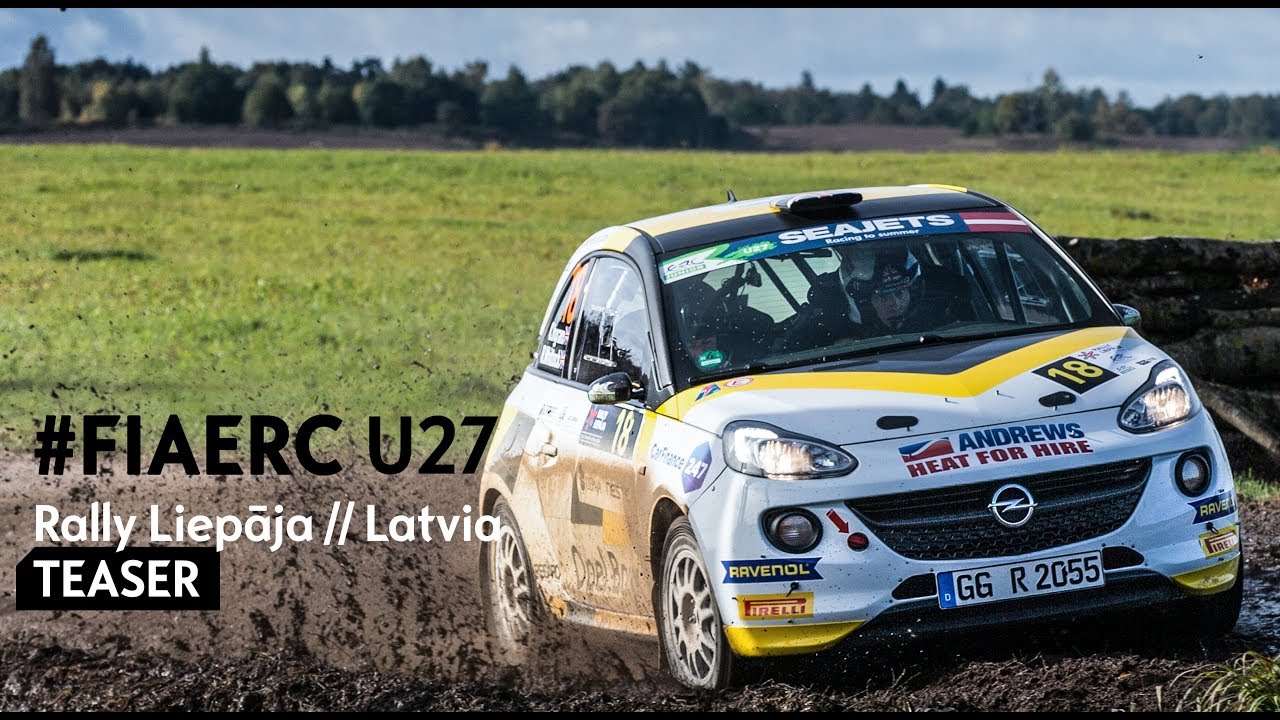 Opel Motorsport Worldwide | Teaser Rally Liepāja, Latvia | FIA ERC Junior 2017