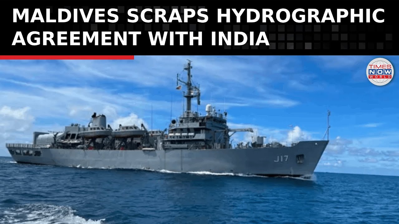 India-Maldives Hydrographic Dispute Escalates: Agreement Scrapped | India-Maldives Row | TN World