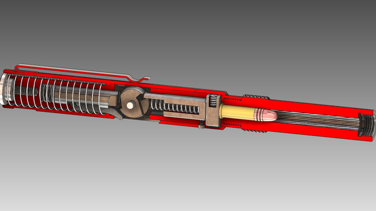 How a pen gun works