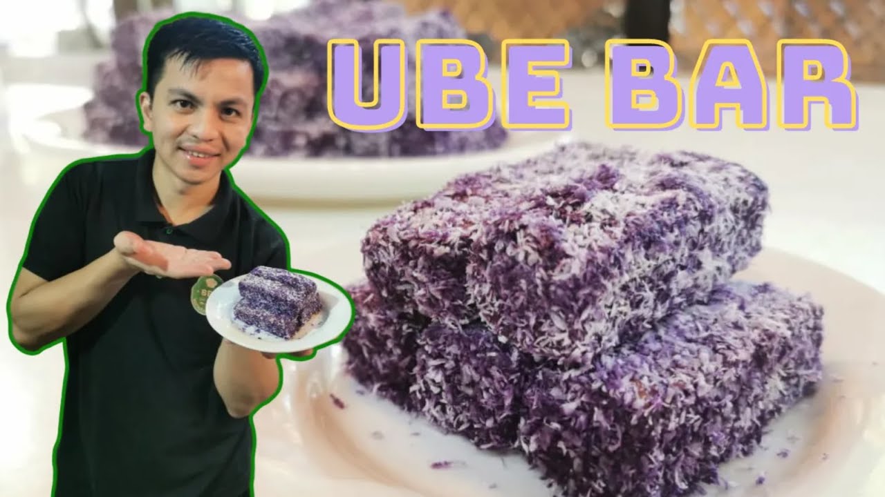 Ube Bar Recipe (pwede kahit sa walang oven)