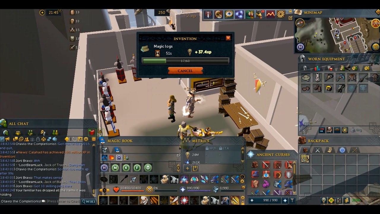 Following A Friend / Dovyduks on RS3