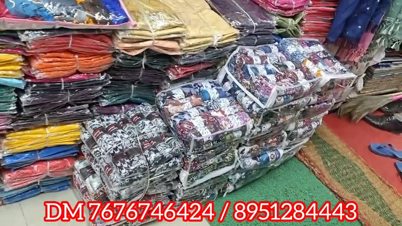BANGALORE'S BEST KEPT SECRET: Fancy Scarf Wholesale Market 2026! Chikpet Mamulpet // 