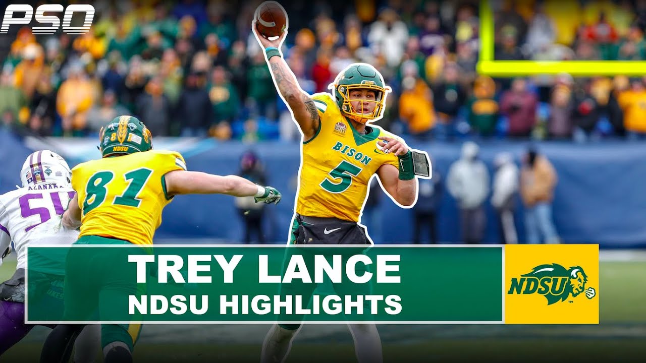 QB Trey Lance North Dakota State Highlights | San Francisco 49ers 2021 NFL Draft