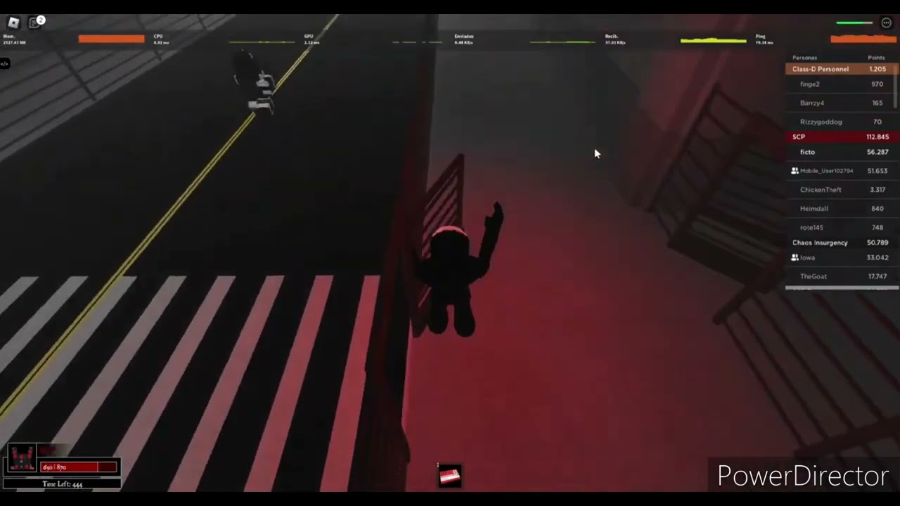 SCP-087-C Gameplay - ROBLOX Minitoon's SCP Containment Breach