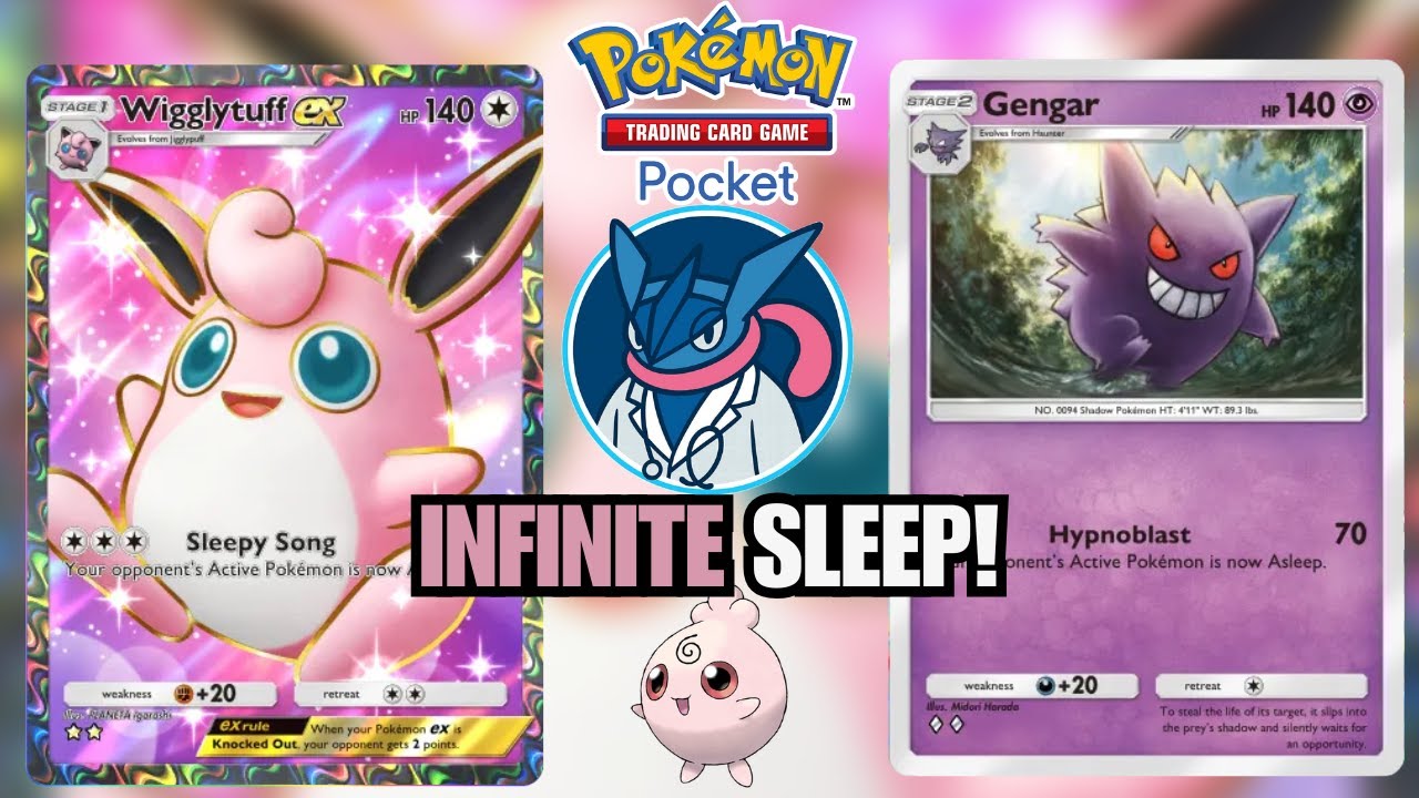 Генгар и Вигглитафф создают идеальную комбинацию колоды сна! Pok&eacute;mon TCG Pocket