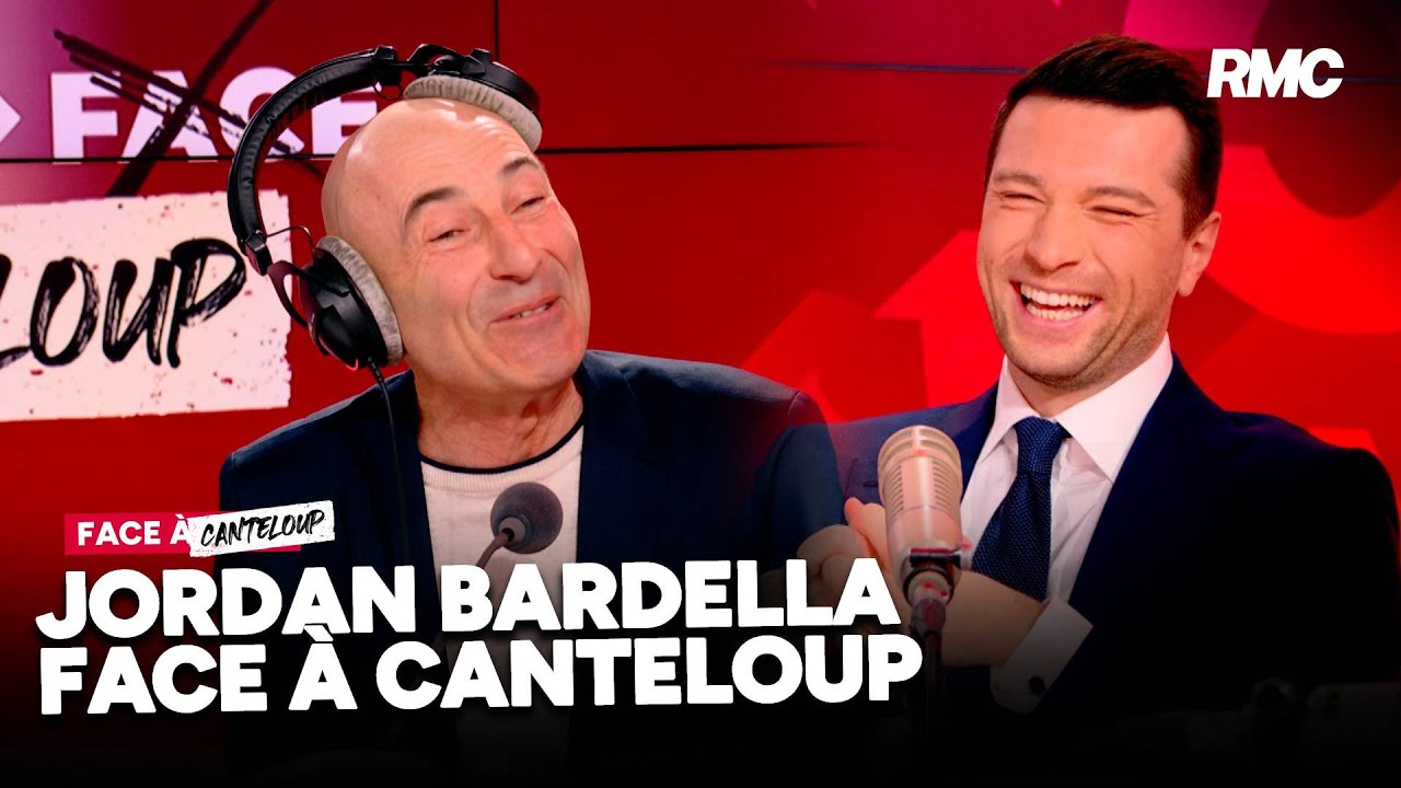 Ciotti, le Pen, Royal... Jordan Bardella est face à Canteloup