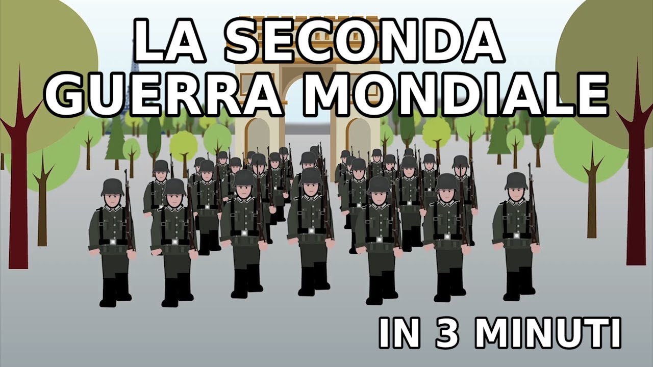 La Seconda Guerra Mondiale in 3 minuti