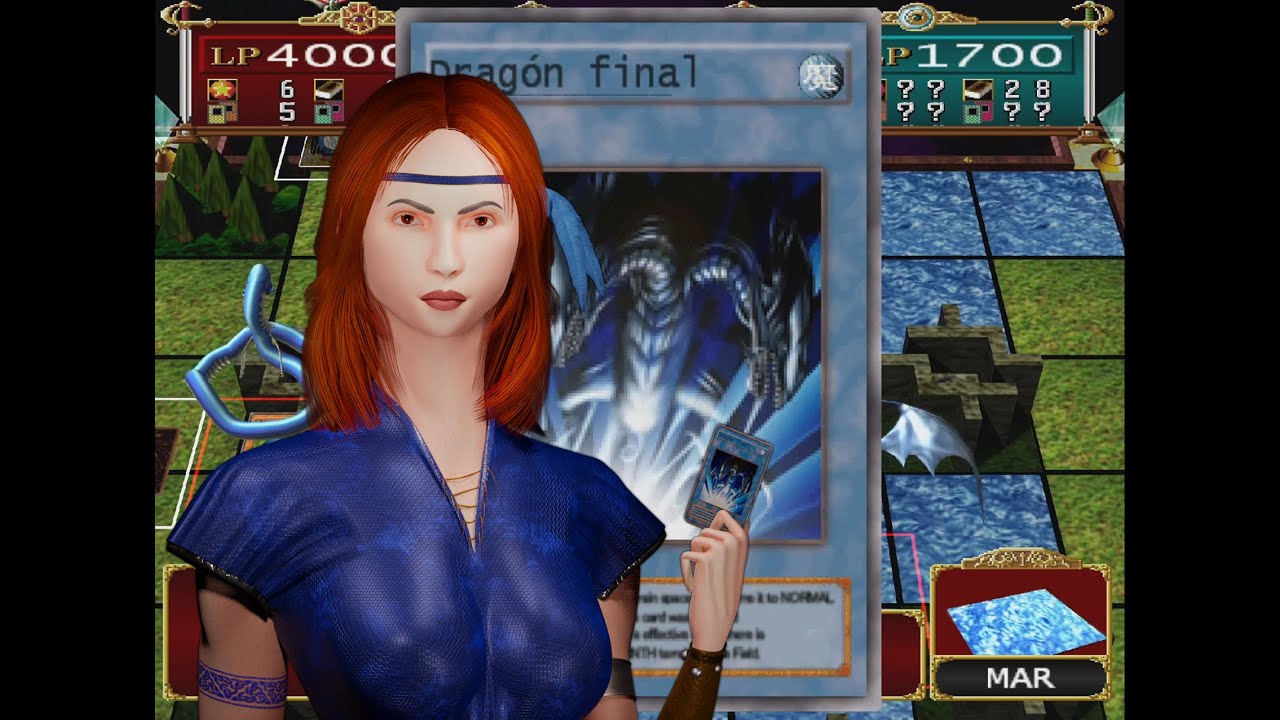 Yu-Gi-Oh! The Duelists of the Roses - PS2 Mod - Blue Eyes Ultimate Dragon