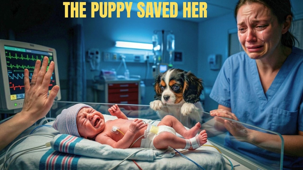 The New-born Baby Who Stopped Breathing-Then a Puppy's Heartbeat Did What Medicine Couldn't!