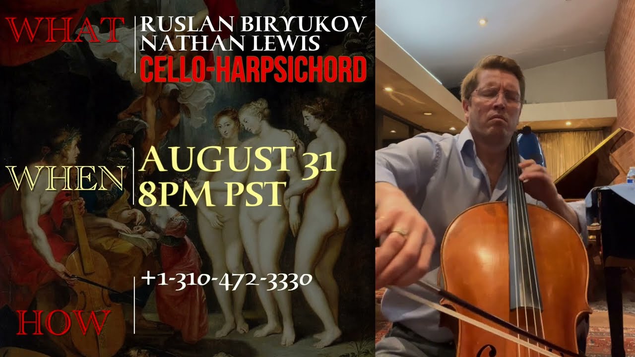 RusLan & Nathan L'Ermitage Series Three Baroque Sonatas PROMO