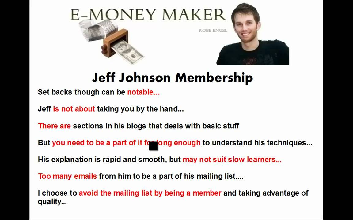 Jeff Johnson Traffic Voodoo Review | E-money Maker
