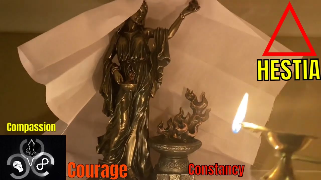 Making My Altar to The Goddess of The Hearth- Hestia!
