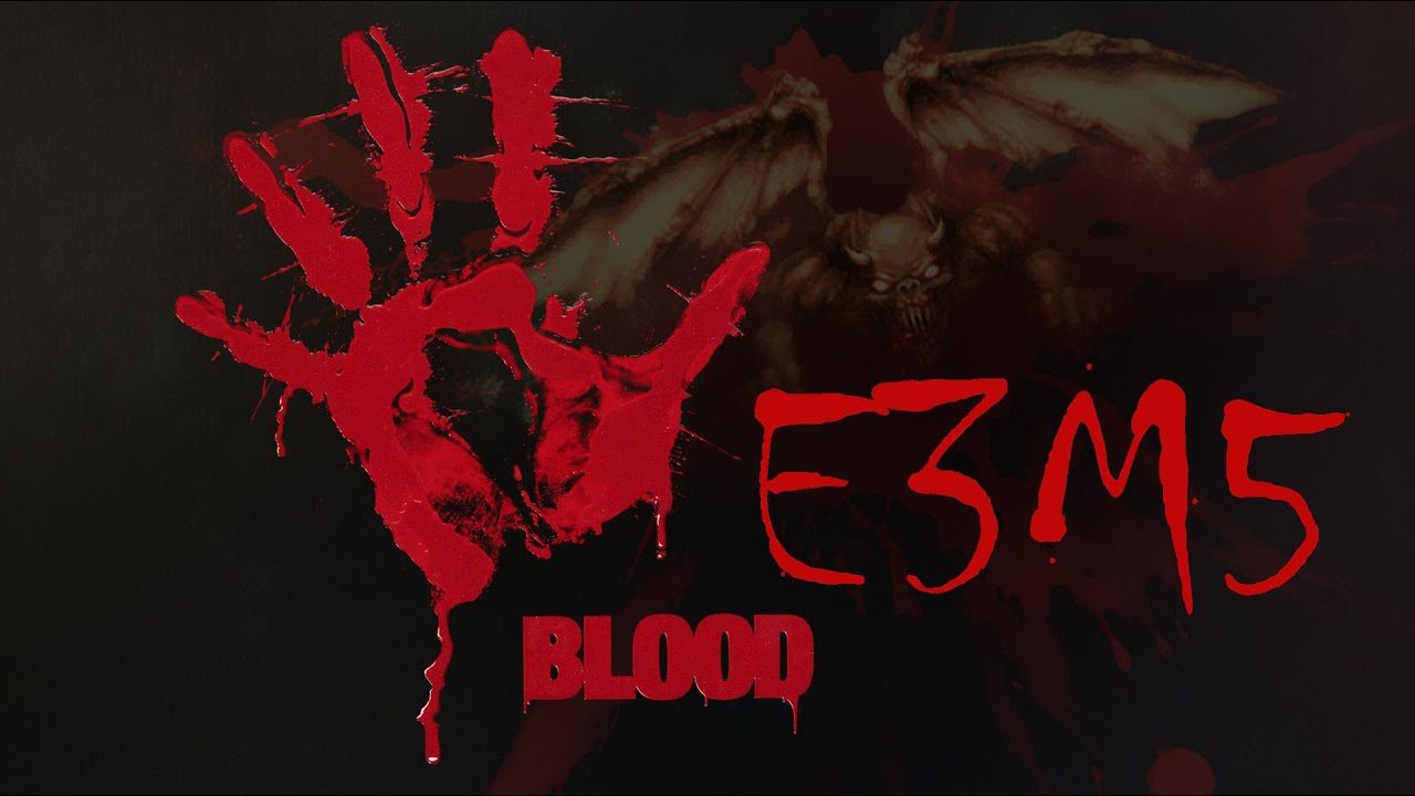 Blood E3M5 Прохождение 100% секретов - Spare Parts (Сложность Extra Crispy max)