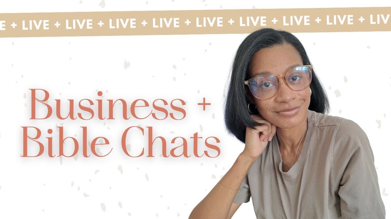 Business + Bible Chats | email building Q+A, life lessons, and wisdom