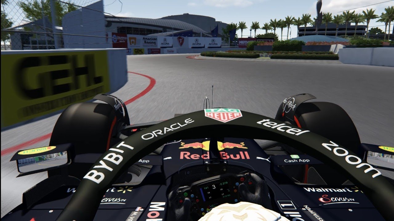 What if F1 raced at Long Beach? Max Verstappen onboard in Assetto Corsa