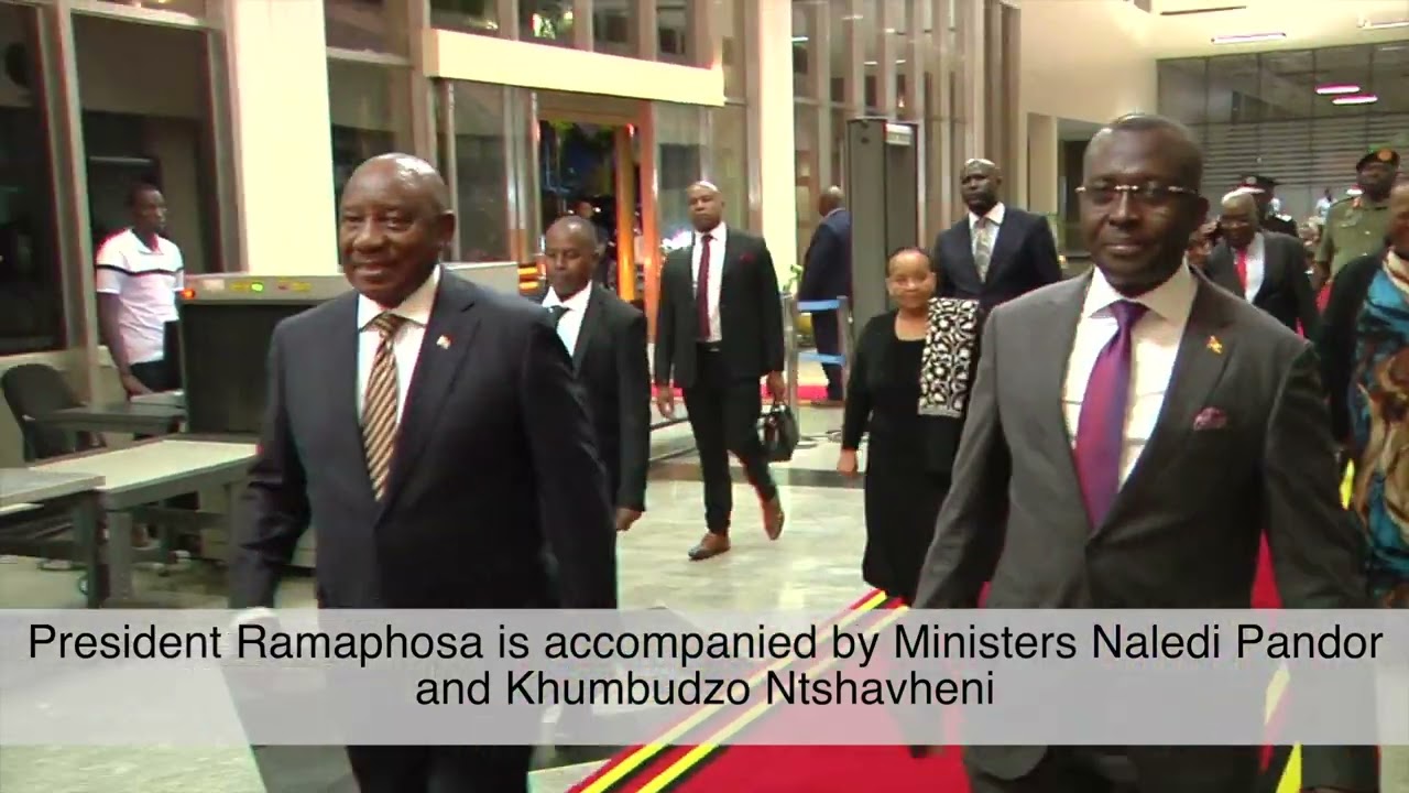 President Cyril Ramaphosa on thee working visit to Uganda| PresidencyZA