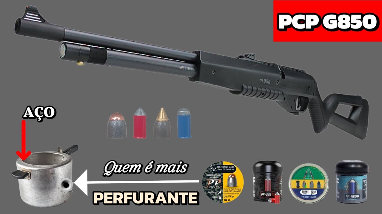 FF x Slug - qual deles é o mais perfurante ???