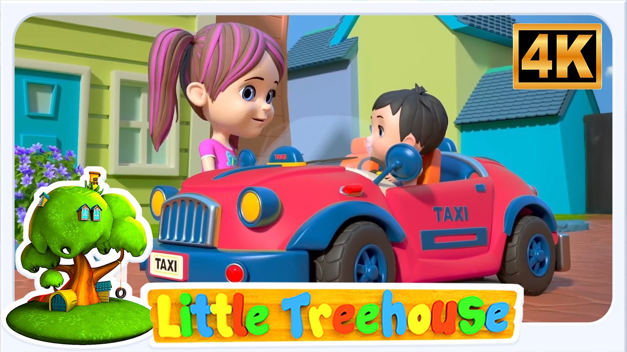 Песенка Про Колеса Такси И детские стишки для малышей