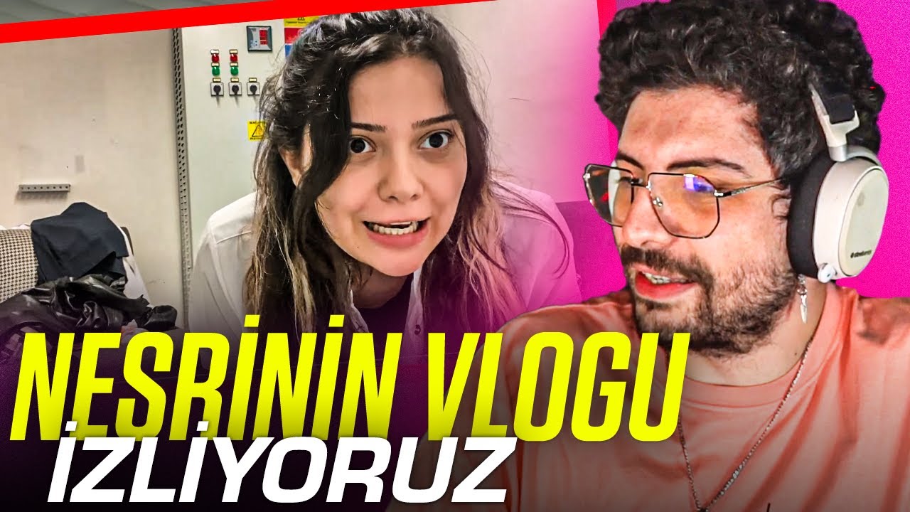 Ekip ile Nesrin'in Vlogunu İzliyoruz! | Katman Anlar | Hype