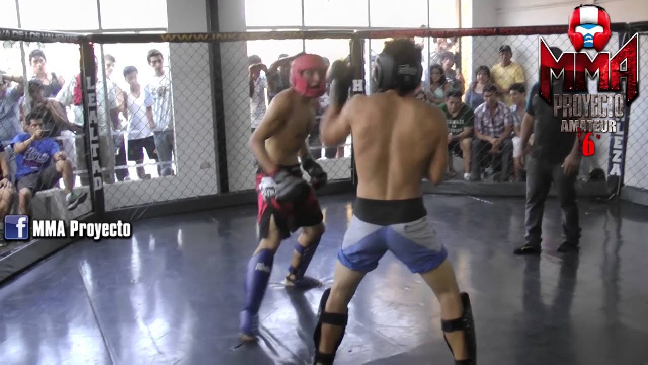 MMA PROYECTO AMATEUR 6 PELEA:EDUARDO SANGUINETI VS ALONSO SALAZAR
