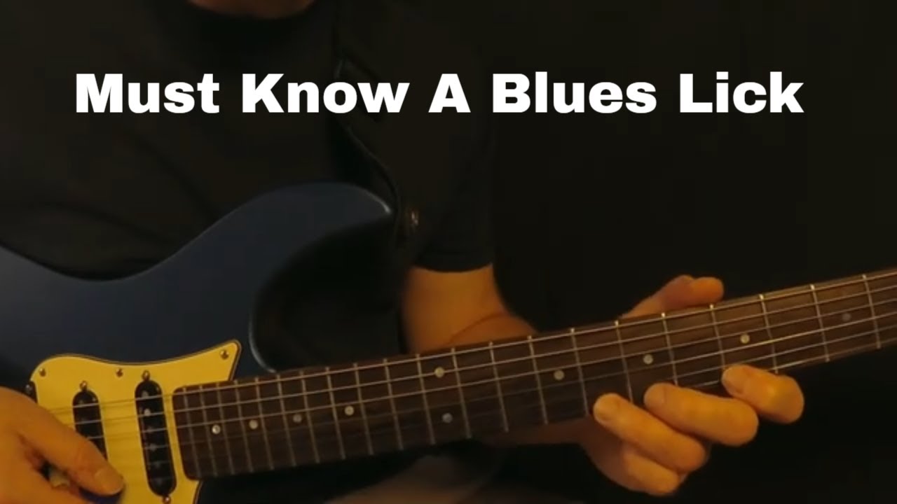 Blues guitar solo tab