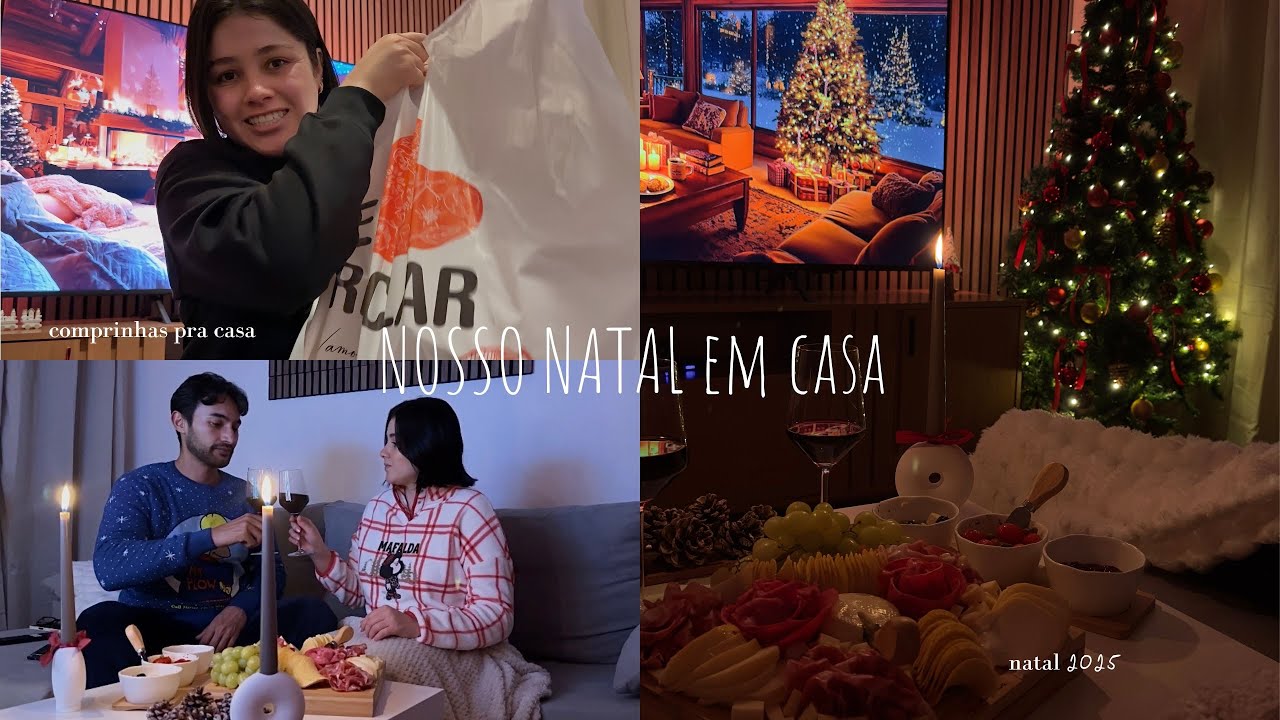 Natal em casa | como foi nosso Natal, ceia e comprinhas