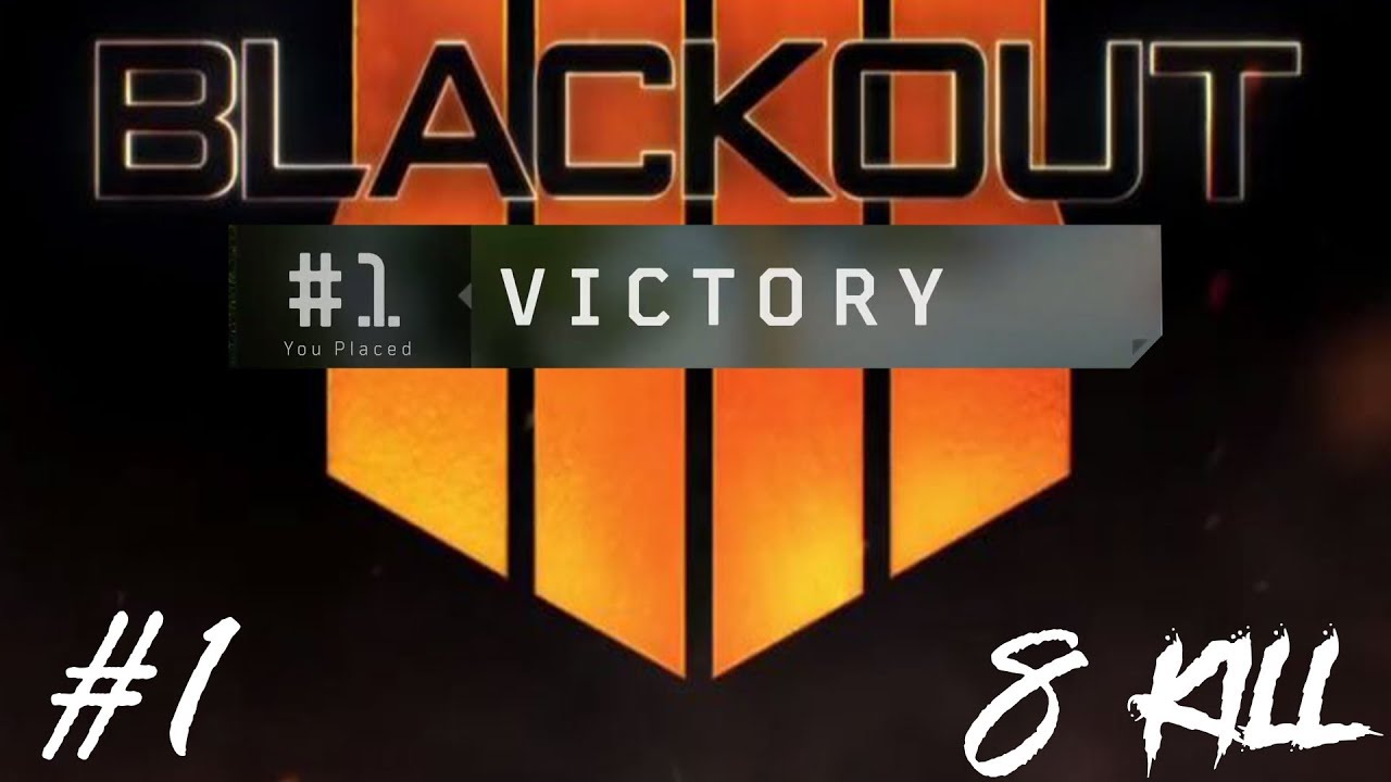 Blackout Win - #1 - 8 kills (Black Ops 4 Beta)