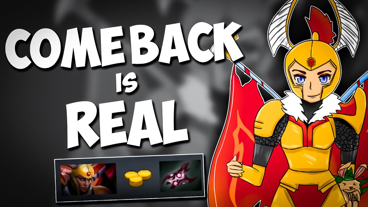 HOW TO COME BACK WITH LEGION COMMANDER ( DOTA 2 BROKEN GAME )